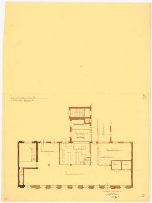 Berliner Handelsgesellschaft, Berlin: Teilgrundriss 2.OG