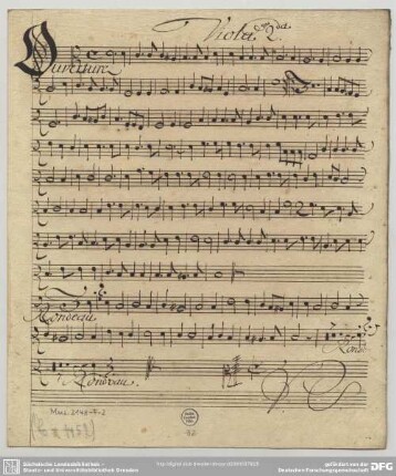 Destouches, André-Cardinal, Issé <Ouvertüre>