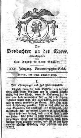 41. Stueck, 13. Oktober 1823