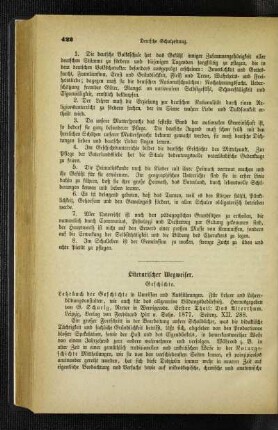 Literarischer Wegweiser : Geschichte