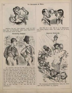 "Der Photograph als Maler" "Merkwürdige Geschichte" "Illustrirter Reisebericht"