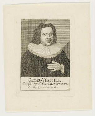 Bildnis des Georg Vigitill