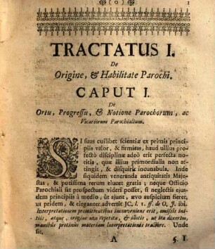 Porta Pastoralis Ab Origine, Habilitate, Praesentatione, Institutione, Et Investitura Parochi Canonice Aperta