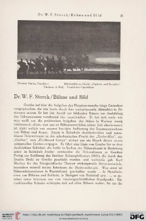 1: Bühne und Bild