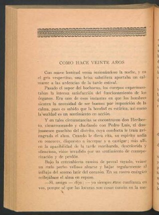 Como hace veinte años