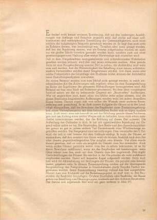[Fortsetzung zu Kapitel "Zeitgemässe Förderungen an das Siedlungswesen [Schluß]" in Jg. 31, 1936]