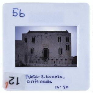 Bari, S. Nicola : Ostfassade