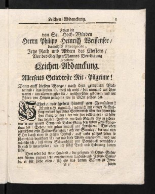 5-15, Leichen-Abdanckung