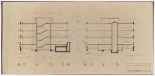 Physikalische Institute der Universität Köln: 1. Physik Querschnitte, 1:100