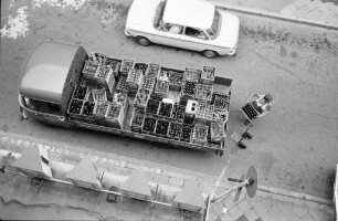 Getränkevertrieb in Karlsruhe während der Hitzeperiode des Sommers 1969