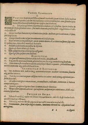 Physicae De Anima.