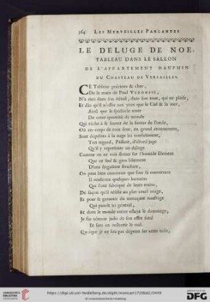Le deluge de noe