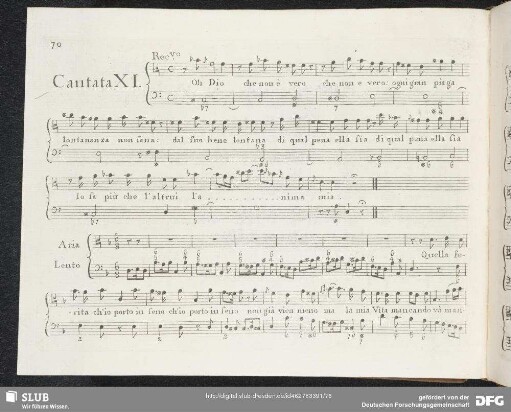 Recitativo: Oh Dio che non è vero