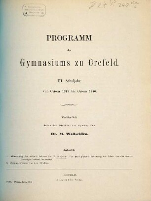 Die paedagogische Bedeutung der Lehre von den Seelenvermögen kritisch betrachtet