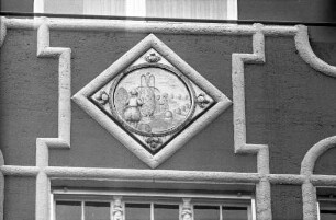 Renovierung der Gaststätte "Krokodil" am Ludwigsplatz durch die Brauerei Binding