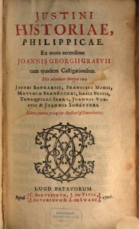 Historiae ex Pompeio Trogo Philipp.