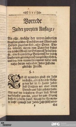 Vorrede zu der zweyten Auflage.