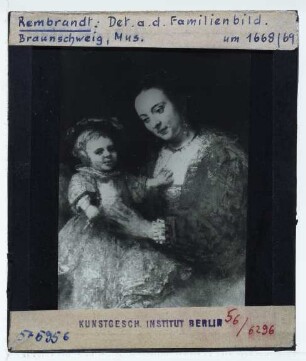 Rembrandt, Familienbildnis (Braunschweig HAUM, GG 238) : Ausschnitt