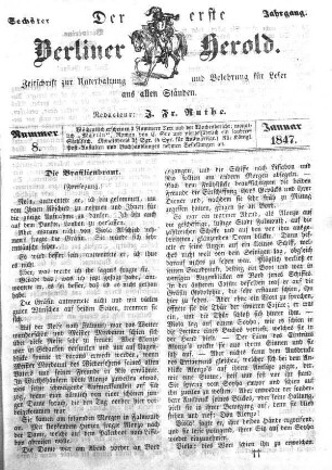 Nummer 8, Januar 1847