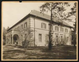 Landhaus Dr. Fritz Andreae, Berlin-Grunewald: Gartenseite