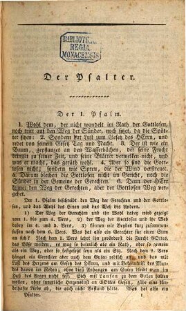 Kurze Betrachtungen über die Psalmen und über die zwölf kleinen Propheten, zur Beförderung des richtigen Verständnisses und der erbaulichen Anwendung des Bibelworts