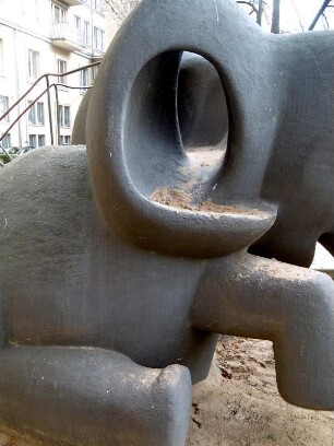 Rutschelefant, Dresden