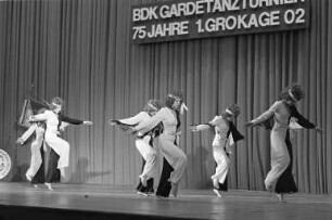 Gardetanz-Turnier des Bundes Deutscher Karneval in der Stadthalle Karlsruhe