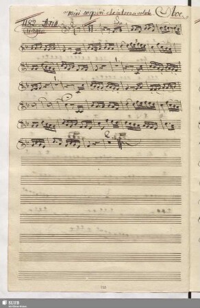 1182. Aria: Miei sospiri che intorno volate / Naumann, J.G.