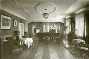 Fischer, Theodor; Tübingen; Haus Siebeck - Wohnzimmer
