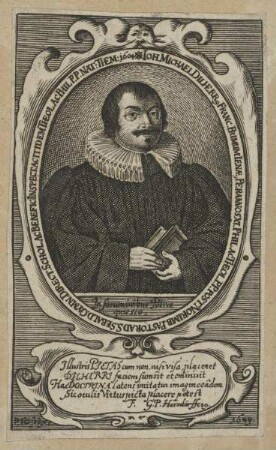 Bildnis des Johann Michael Dilherr