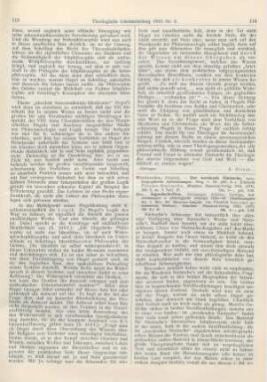 114-116 [Rezension] Nietzsche, Friedrich, Der werdende Nietzsche. Autobiographische Aufzeichnungen. Hrsg. v. Elisabeth Förster-Nietzsche