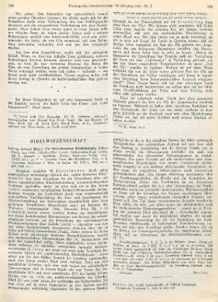 193-194 [Rezension] Genesis - Leviticus