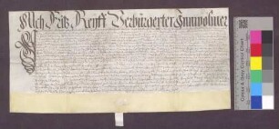 Obligationen der geistlichen Verwaltung Rötteln zu Schallbach.