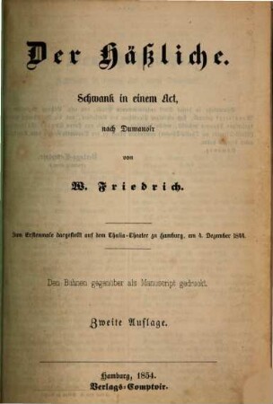 Das Theater des Auslandes. 1. 1851, H. 7 = 2. Aufl.