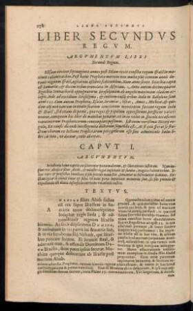 Liber Secundus Regum.