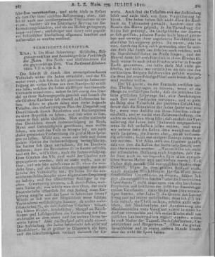 Schubert, F.: Geschichte, Religions-Grundsätze und staatsbürgerliche Verhältnisse der Juden. Ein Noth- und Hülfsbüchlein für die gegenwärtige Zeit. Köln: Du Mont-Schauberg 1820