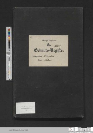 Geburtsregister Kliestow 1903