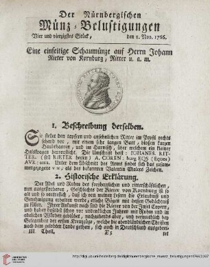 (Vier und vierzigstes Stueck, den 1. Nov. - Acht und vierzigstes Stueck, den 29. Nov.)