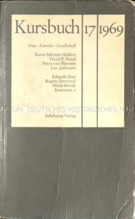 Kulturzeitschrift. 17. Jg. 1969