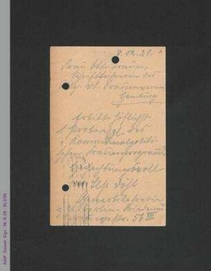 Postkarte von Ilse Döhl an Antonie Traun