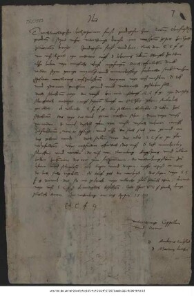 Brief von Martin Luther und Andreas Karlstadt an Kurfürst Friedrich III. von Sachsen