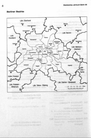 Karte: Berliner Bezirke