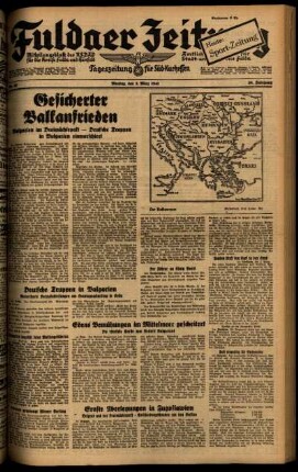 Ausgabe vom Montag, den 03. März 1941.