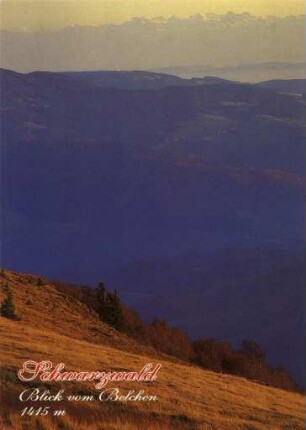 Auf dem Belchen