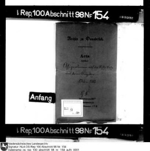 Assignationen auf die Stiftskasse und deren Ausgaben