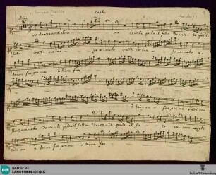 Ippolito ed Aricia. Excerpts - Don Mus.Ms. 73 : S, orch; RieT 25.3/3