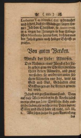 Von guten Wercken