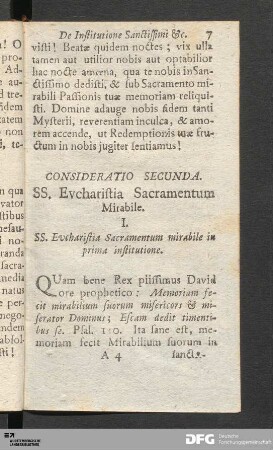 Consideratio Secunda.