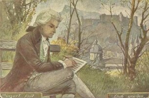 Mozart läßt Euch grüßen.
