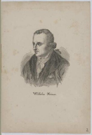 Bildnis des Wilhelm Heinse